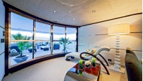 MondoMarine Yacht Manifiq Main Salon Hall - Interior by Luca Dini Design